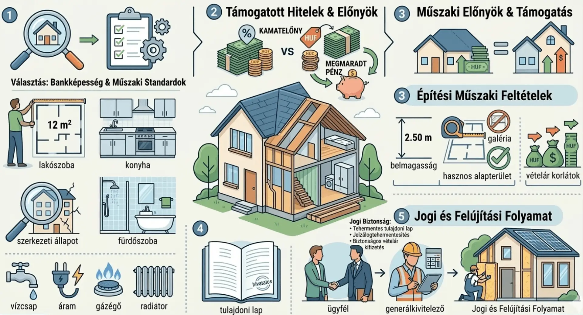 Ingatlanvásárlási tanácsok.